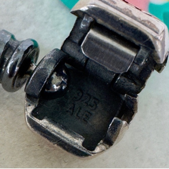 Silver Pandora bracelet - Picture 5 of 8